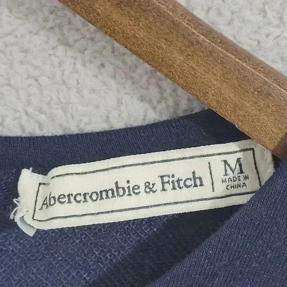 Abercrombie & Fitch Women's Cold Shoulder Long Sleeve Shift Dress M, 26CT - Picture 4 of 7
